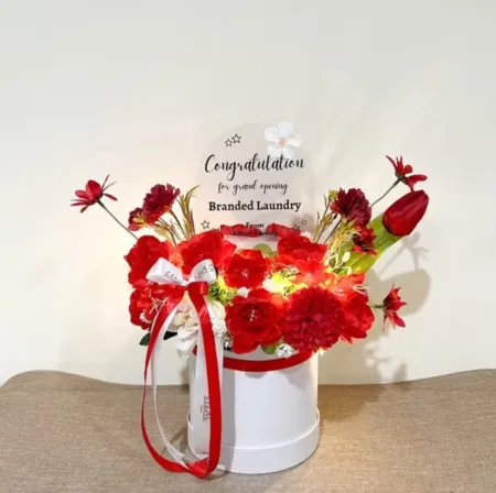 Bloom Box Akrilik Ucapan Grand Opening Wakatobi