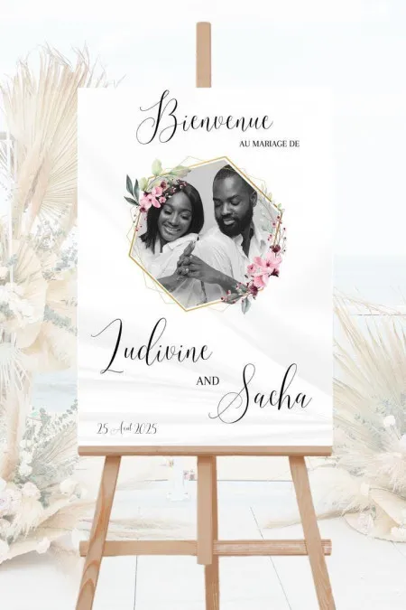 Papan Akrilik Papan Pernikahan Wakatobi